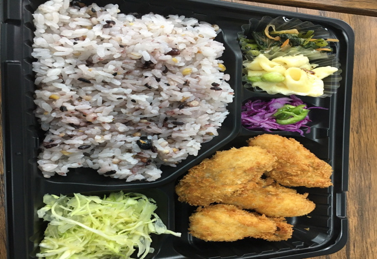 カキフライ弁当
